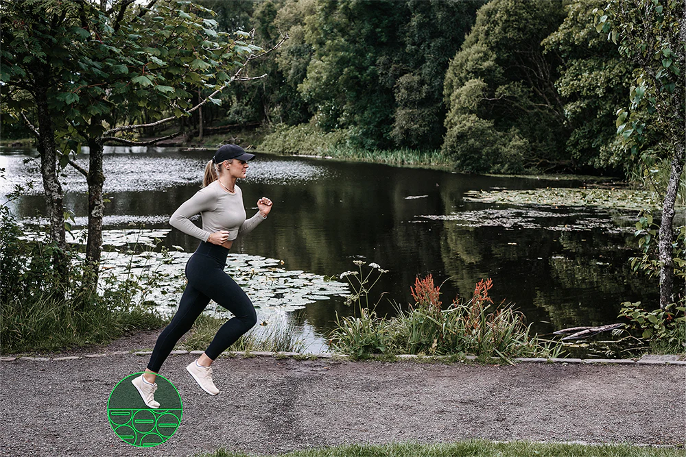 Bahé Revive - Barefoot & Grounding Íþróttaskór - Drapplitaðir