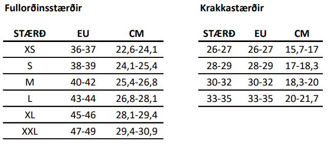 KRAKKA SKINNERS sokkar - Ólífugrænir (stærðir frá 26-35)