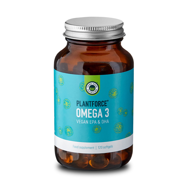 Plantforce Omega 3 (Vegan EPA & DHA) - 120 stk